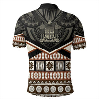 Polynesian Pride Apparel Fiji Polo Shirt Viti Masi Coat Of Arms Polo Shirt - Polynesian Pride