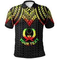 Polynesian Pride Apparel Pohnpei Custom Polo Shirt Polynesian Armor Style Reggae Unisex Reggae - Polynesian Pride