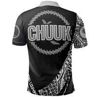 Polynesian Pride Apparel Chuuk State Polo Shirt Polynesian Patterns Sport Style - Polynesian Pride