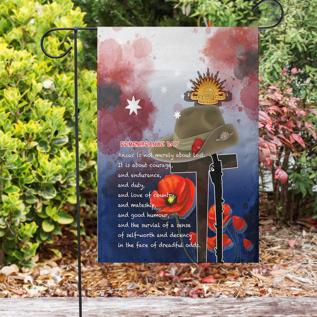 Polynesian Pride Flag - (Custom) Anzac Day Remembrance Day Qoute Flag - Polynesian Pride