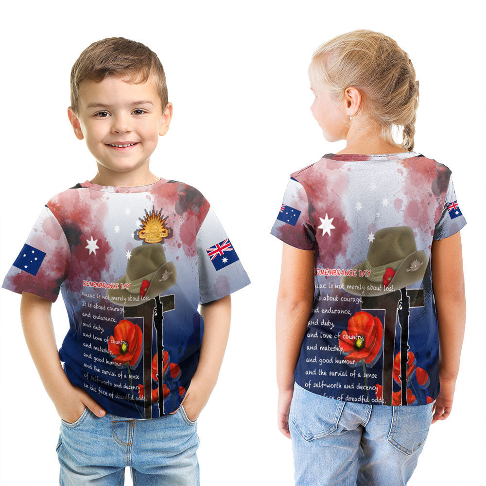 Polynesian Pride Clothing Anzac Day Remembrance Day Qoute T shirt - Polynesian Pride