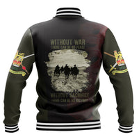 Polynesian Pride Clothing - Anzac DayThe Salute To Heroes Baseball Jacket - Polynesian Pride