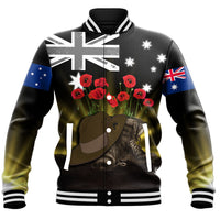 Polynesian Pride Clothing - Anzac Day Hat & Boots Baseball Jacket - Polynesian Pride
