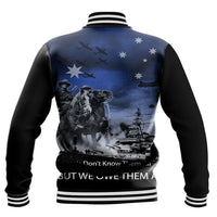 Polynesian Pride Clothing - Anzac Day Australia Light Horse Baseball Jacket - Polynesian Pride