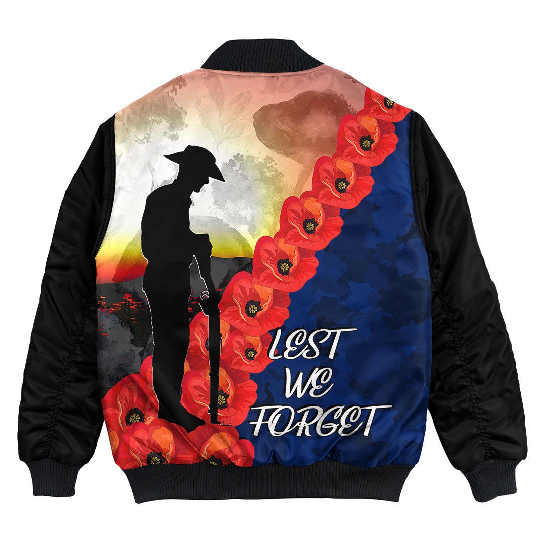 Polynesian Pride Clothing - Anzac Day All Gave Some Bomber Jacket - Polynesian Pride