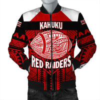 Polynesian Pride Jacket - Personalized Hawaiian High Kahuku Bomber Jacket LT10 - Polynesian Pride
