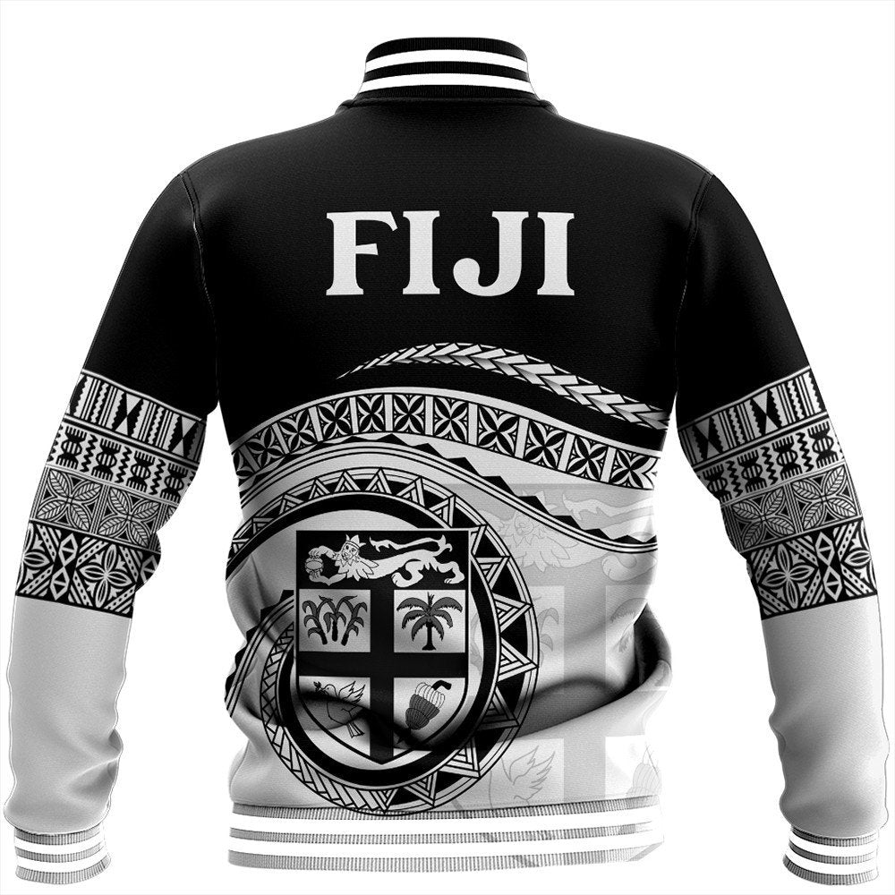 Polynesian Pride Jacket - Fiji Rugby Concept Baseball Jacket LT10 - Polynesian Pride
