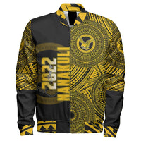 Polynesian Pride Jacket - Personalized Hawaii Class Of Nanakuli Sleeve Zip Bomber Jacket LT10 Unisex Black - Polynesian Pride