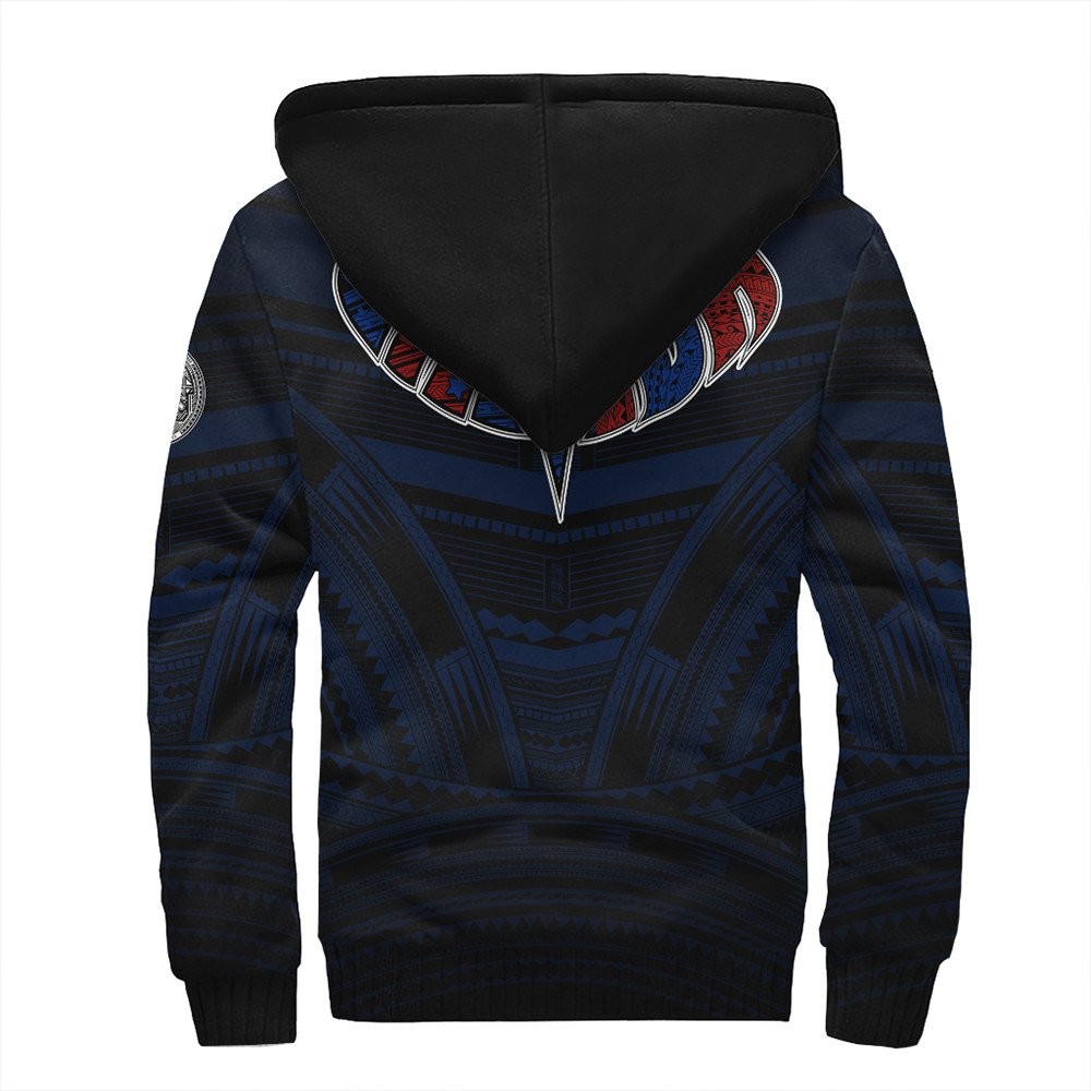 Polynesian Pride Hoodie - American Samoa Forever Sherpa Hoodie LT10 - Polynesian Pride