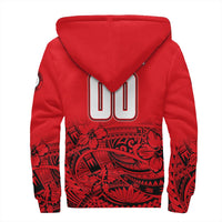 Polynesian Pride Hoodie - Personalized 808 Kahuku Sherpa Hoodie LT10 - Polynesian Pride
