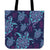 Turtle Neon Tote Bag Tote Bag One Size Black - Polynesian Pride