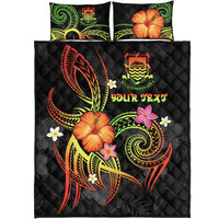 Tuvalu Polynesian Personalised Quilt Bed Set - Legend of Tuvalu (Reggae) - Polynesian Pride