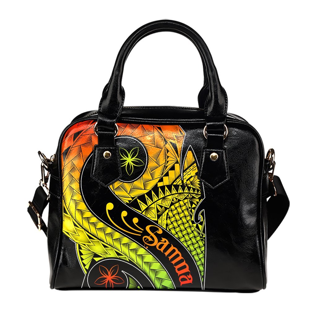 Samoa Shoulder Handbag - Samoa Polynesian Decorative Patterns - Polynesian Pride