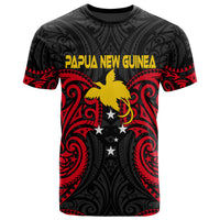 Papua New Guinea T Shirt Papua New Guinea Spirit Unisex Black - Polynesian Pride