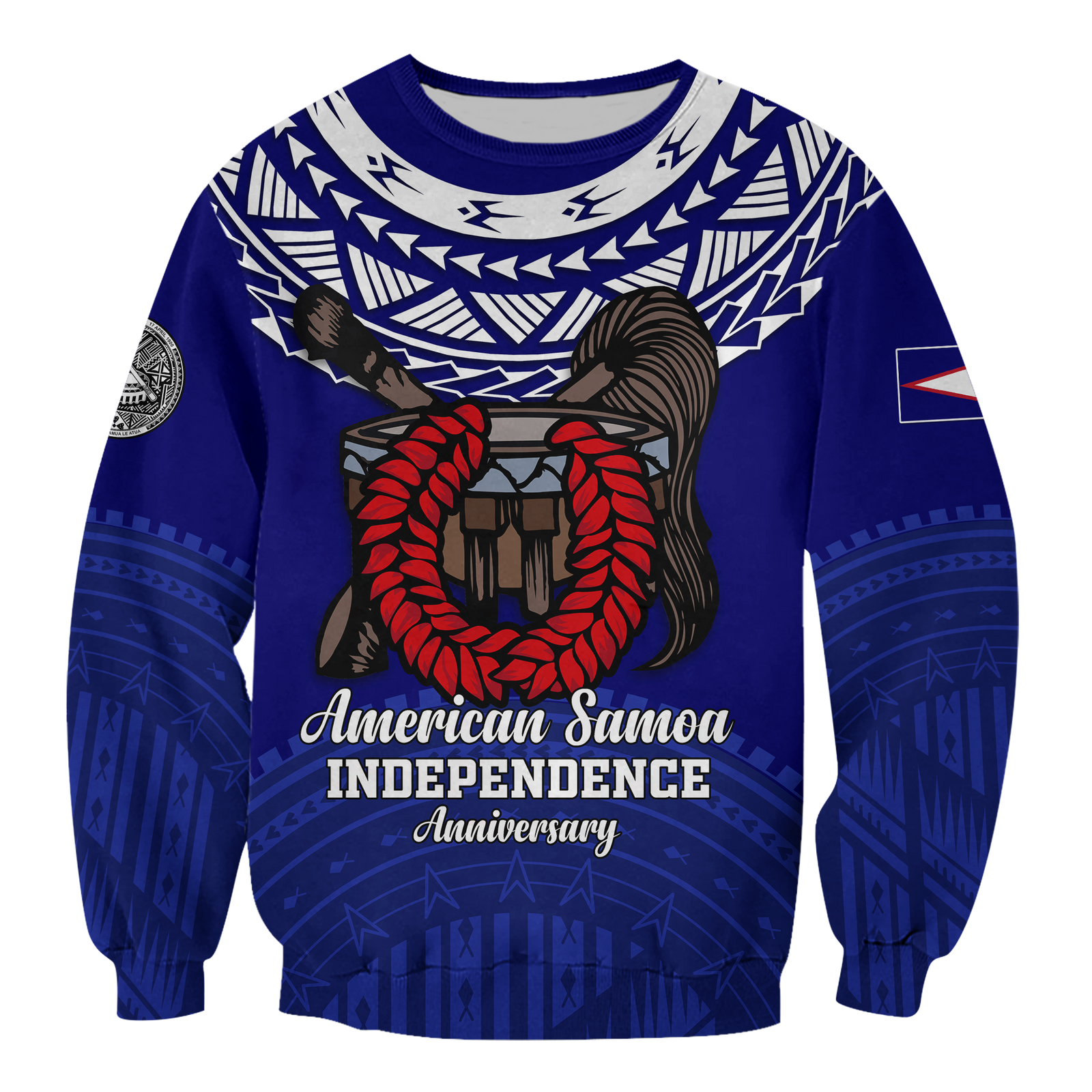 American Samoa Independence Anniversary Pride Sweatshirt - LT12 - Polynesian Pride