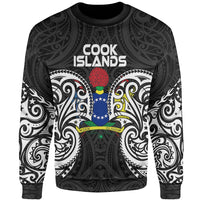 Cook Islands Polynesian Sweater - Spirit Style White Unisex White - Polynesian Pride