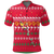 Vanuatu Christmas Polo Shirt Ugly Christmas LT12 Unisex Red - Polynesian Pride