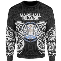 Marshall Islands Polynesian Sweater - Spirit Style White Unisex White - Polynesian Pride