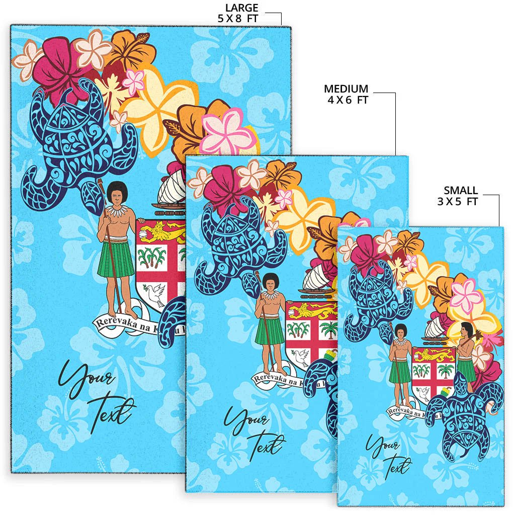 Fiji Area Rug - Custom Personalised Tropical Style - Polynesian Pride