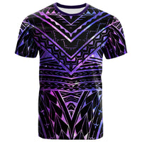 Polynesian Spearhead Purple Galaxy T Shirt LT12 Unisex Purple - Polynesian Pride