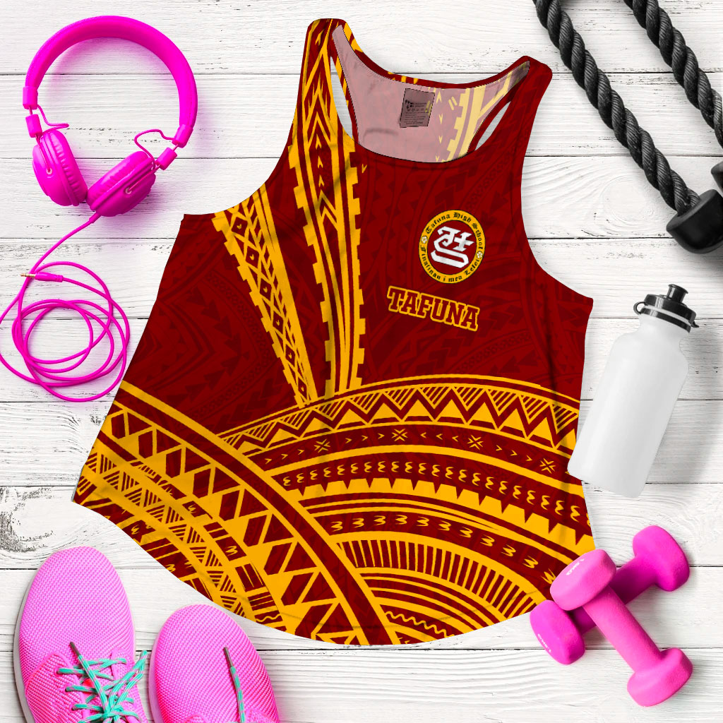 Tafuna High School American Samoa Pride Women Tank Top - LT12 Red - Polynesian Pride