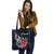 Vanuatu Polynesian Tote Bag - Tropical Flower Tote Bag One Size Blue - Polynesian Pride