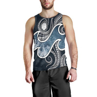 Northern Mariana Islands Polynesian Men's Tank Top - Ocean Style - Polynesian Pride
