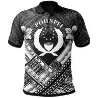 Pohnpei Polynesian Polo Shirt Pohnpei White Seal Camisole Hibiscus Style Unisex White - Polynesian Pride