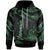 Vanuatu Hoodie Polynesian Tattoo Green Version Unisex Green - Polynesian Pride