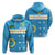 Vanuatu Sanma Province Hoodie Flag Style LT12 Unisex Blue - Polynesian Pride
