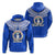 Custom Northern Mariana Islands Tinian Hoodie LT12 Unisex Blue - Polynesian Pride