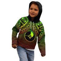 Polynesian Yap Hoodie Reggae Vintage Polynesian Patterns - Polynesian Pride