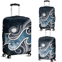 Northern Mariana Islands Polynesian Luggage Covers - Ocean Style - Polynesian Pride