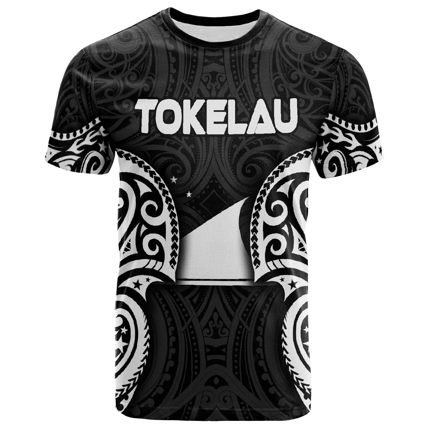 Tokelau Polynesian T Shirt Tokelau Spirit White Unisex White - Polynesian Pride
