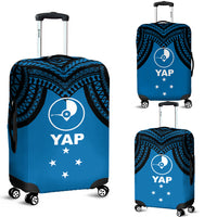Micronesia Yap - Proud Yapese Luggage Covers - LT12 Blue - Polynesian Pride