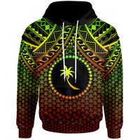 Polynesian Chuuk Custom Hoodie Reggae Vintage Polynesian Patterns Unisex Reggae - Polynesian Pride
