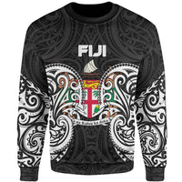 Fiji Polynesian Sweater - Spirit Style White Unisex White - Polynesian Pride
