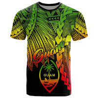 Guam Polynesian T Shirt Tribal Wave Tattoo Reggae Unisex Reggae - Polynesian Pride