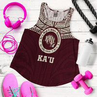 Hawaii Kau High & Pahala Elementary School Pride Women Tank Top - LT12 - Polynesian Pride