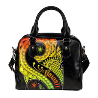Hawaii Shoulder Handbag - Hawaii Polynesian Decorative Patterns - Polynesian Pride