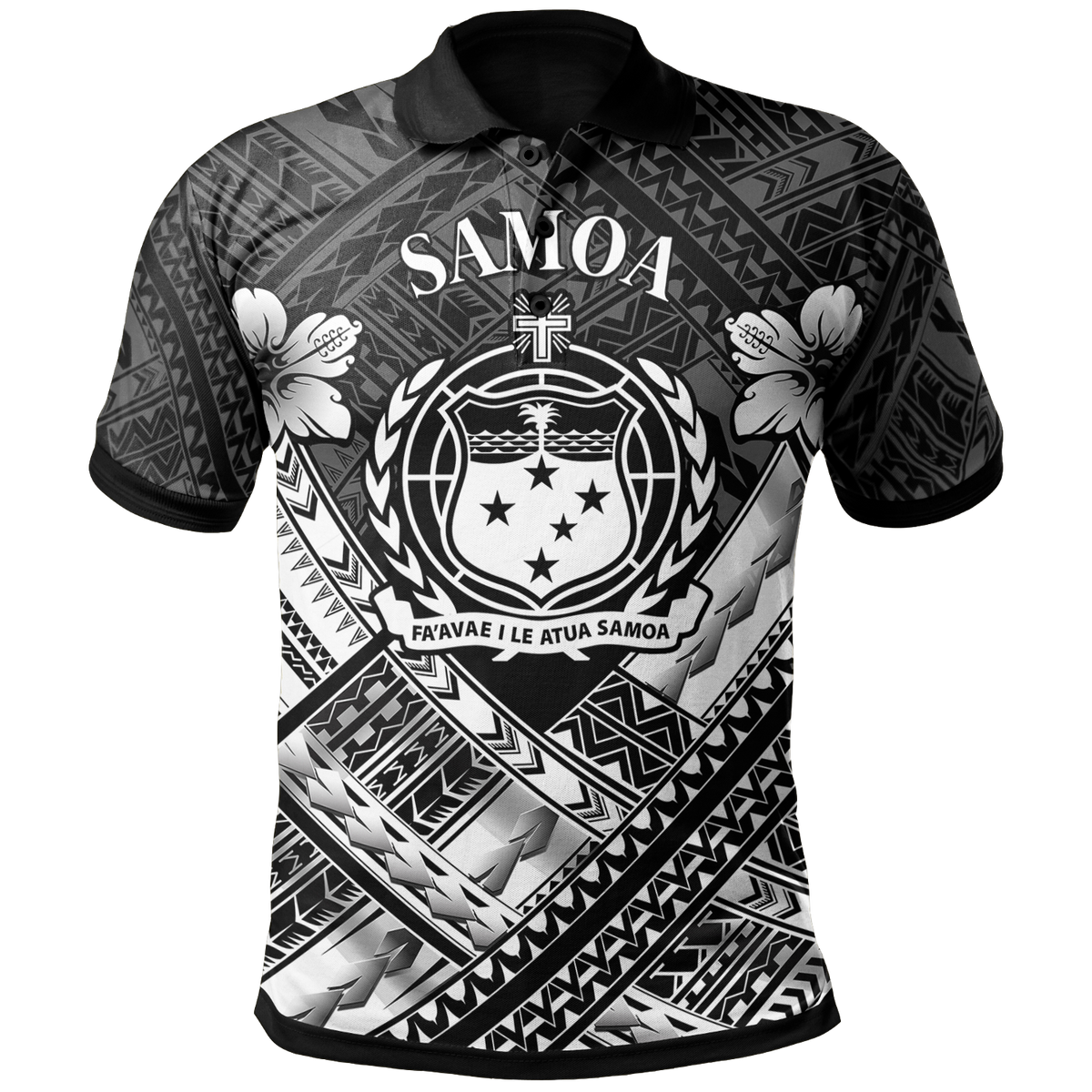 Samoa Polynesian Polo Shirt Samoa White Seal Camisole Hibiscus Style Unisex White - Polynesian Pride