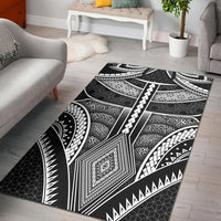 Polynesian FSM Area Rug - Poly Pattern With COA Federated States of Micronesia - Polynesian Pride