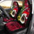 Vanuatu Christmas - Joyeux Nol Santas God Yumi Car Seat Covers - LT2 One Size PURPLE - Polynesian Pride