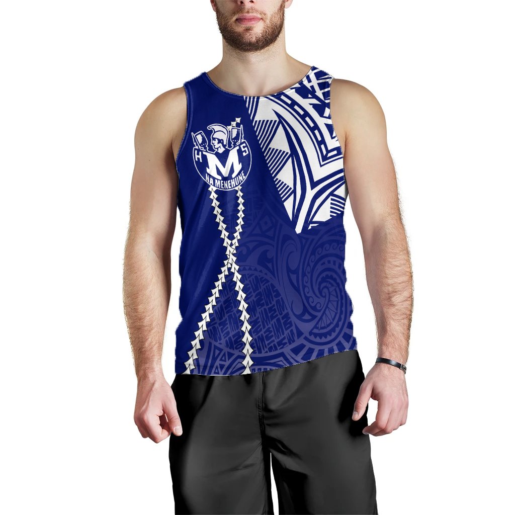 hawaiiTank Top - Moanalua High Men's Tank Top - Forc Style AH - Polynesian Pride