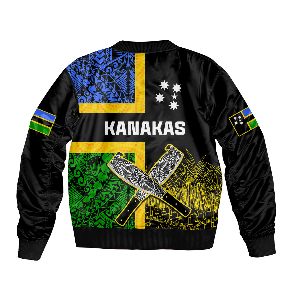 Australian South Sea Islanders Flag Style Bomber Jacket LT14 - Polynesian Pride