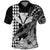 Kakau Polynesian Tribal Hawaiian Turtle with Kanaka Maoli Black Polo Shirt LT9 Black - Polynesian Pride