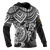 Vanuatu Polynesian Hoodie White Turtle - Polynesian Pride