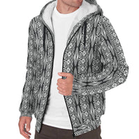 Hawaii Pattern Sherpa Hoodie - Polynesian Pride