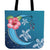 Turtle Moon Dream Tote Bag Tote Bag One Size Blue - Polynesian Pride