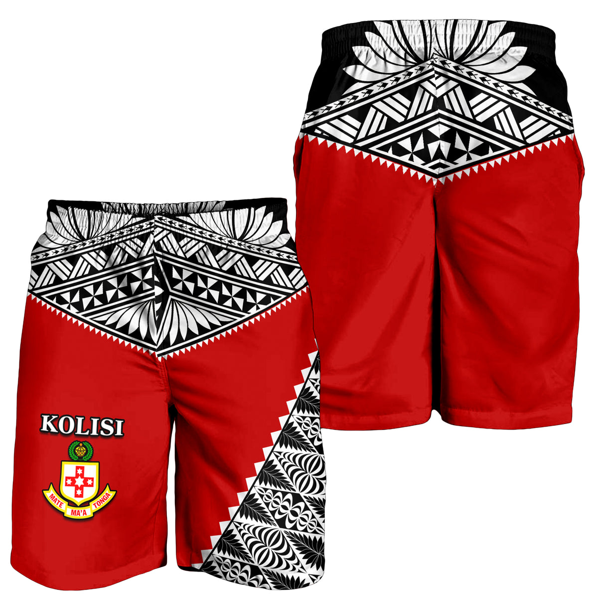 Kolisi Tonga Men Shorts College 'Atele Mate Ma'a Tonga LT13 - Polynesian Pride
